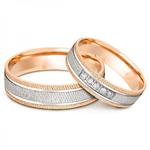 фото Обручальное кольцо с бриллиантами
