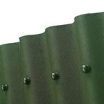 фото Битумный волнистый лист Ондулин Smart+комплект гвоздей зелёный 950х1950 мм